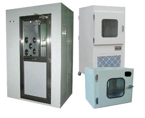 無塵車間傳遞窗和風淋室產品圖 無塵車間傳遞窗和風淋室產品圖