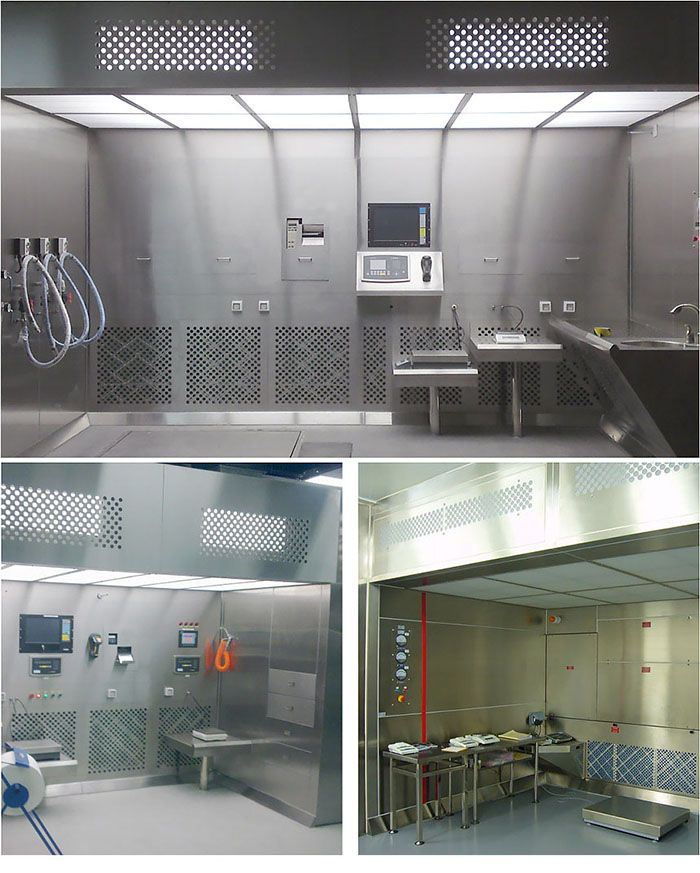 負壓稱稱量罩通過創造一個低氣壓的環境，防止生產過程中的粉塵、揮發物等有害物質逸散到外界環境中，同時確保稱量結果的準確性。