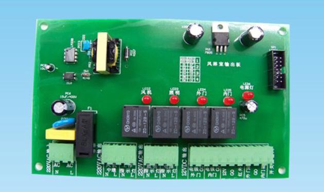 風淋室電路板副板圖文詳解 風淋室電路板副板圖文詳解