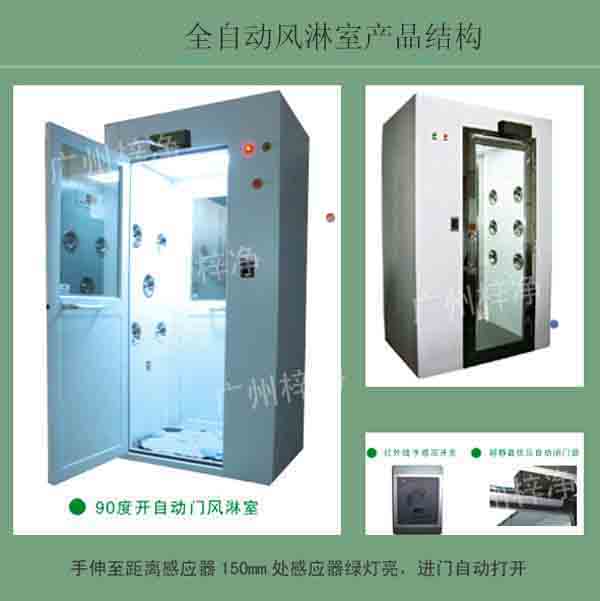 全自動風(fēng)淋室-全自動感應(yīng)吹淋器產(chǎn)品使用說明書