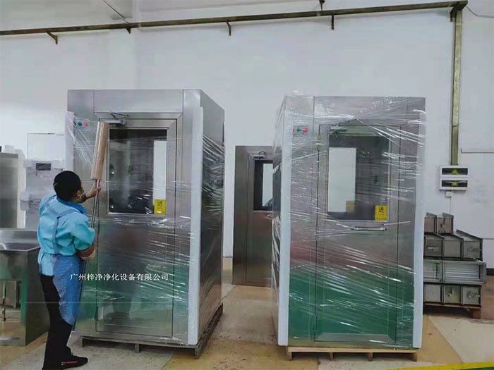 風淋室怎樣包裝才不致于在運輸中損壞